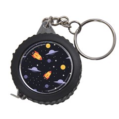 Cosmos Rocket Spaceships Ufo Measuring Tape by Wegoenart