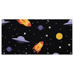 Cosmos Rocket Spaceships Ufo Banner and Sign 8  x 4  Front