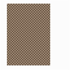 Brown Square Squares Template Background Diamond Pattern Large Garden Flag (two Sides) by Wegoenart