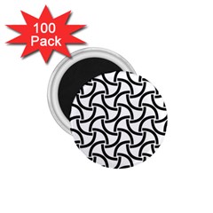 Background Monochrome Geometric 1 75  Magnets (100 Pack)  by Wegoenart