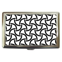 Background Monochrome Geometric Cigarette Money Case by Wegoenart