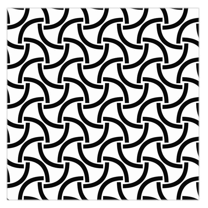 Background Monochrome Geometric Square Satin Scarf (36  x 36 )