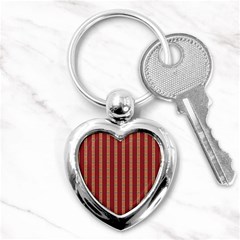 Illustration Template Background Red Strip Key Chain (heart) by Wegoenart