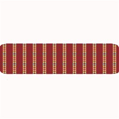 Illustration Template Background Red Strip Large Bar Mats by Wegoenart