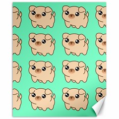 Puppy Pattern Wallpaper Dog Pet Canvas 16  x 20 