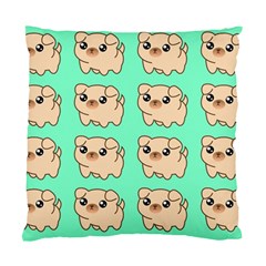 Puppy Pattern Wallpaper Dog Pet Standard Cushion Case (Two Sides)