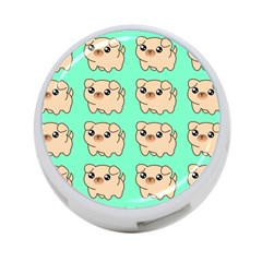 Puppy Pattern Wallpaper Dog Pet 4-Port USB Hub (Two Sides)