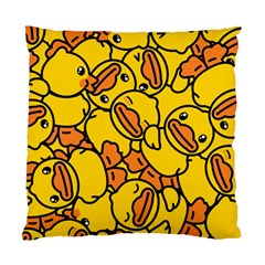 Illustration Duck Cartoon Background Pattern Standard Cushion Case (one Side) by Wegoenart