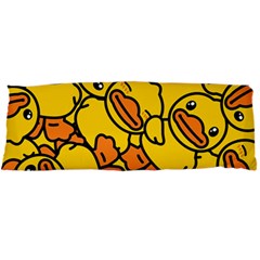 Illustration Duck Cartoon Background Pattern Body Pillow Case Dakimakura (two Sides) by Wegoenart