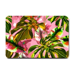 Illustration Paintimg Paint Monstera Leave Leaf Plant Green Small Doormat  by Wegoenart