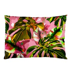 Illustration Paintimg Paint Monstera Leave Leaf Plant Green Pillow Case by Wegoenart