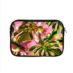 Illustration Paintimg Paint Monstera Leave Leaf Plant Green Apple Macbook Pro 15  Zipper Case by Wegoenart