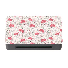 Illustration Flowers Pattern Wallpaper Floral Memory Card Reader With Cf by Wegoenart