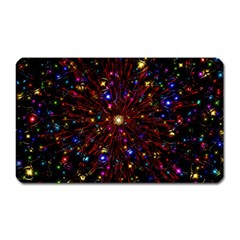 Abstract Background Stars Star Galaxy Wallpaper Magnet (rectangular) by Wegoenart