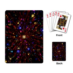 Abstract Background Stars Star Galaxy Wallpaper Playing Cards Single Design (rectangle)