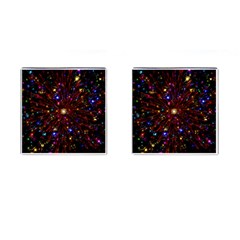 Abstract Background Stars Star Galaxy Wallpaper Cufflinks (square) by Wegoenart