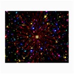 Abstract Background Stars Star Galaxy Wallpaper Small Glasses Cloth (2 Sides) Front