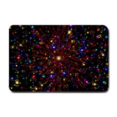 Abstract Background Stars Star Galaxy Wallpaper Small Doormat  by Wegoenart