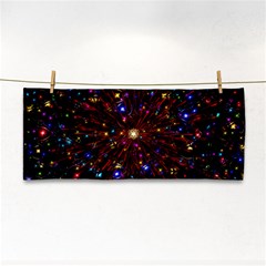 Abstract Background Stars Star Galaxy Wallpaper Hand Towel by Wegoenart