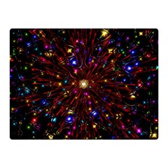 Abstract Background Stars Star Galaxy Wallpaper Double Sided Flano Blanket (mini)  by Wegoenart