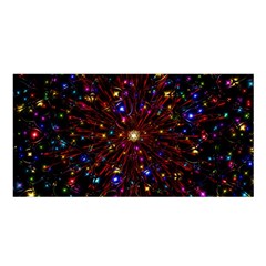 Abstract Background Stars Star Galaxy Wallpaper Satin Shawl 45  X 80  by Wegoenart