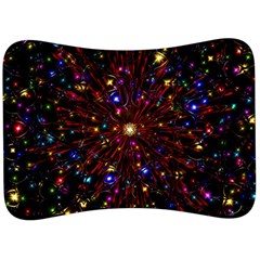 Abstract Background Stars Star Galaxy Wallpaper Velour Seat Head Rest Cushion by Wegoenart