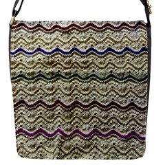 Mil Knit Flap Closure Messenger Bag (s) by DeneWestUK