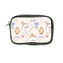 Chicken Dog Flower Sun Pattern Coin Purse by Sudhe