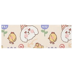 Chicken Dog Flower Sun Pattern Banner And Sign 9  X 3 