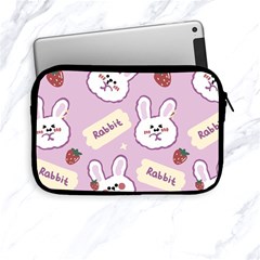 Illustration Rabbit Cartoon Background Pattern Apple Ipad Mini Zipper Cases by Sudhe