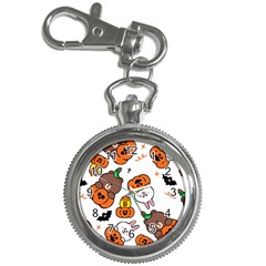 Illustration Pumpkin Bear Bat Bunny Chicken Key Chain Watches by Sudhe