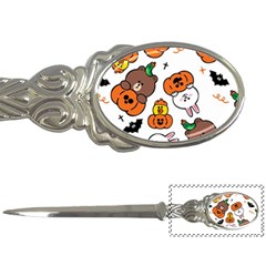 Illustration Pumpkin Bear Bat Bunny Chicken Letter Opener by Sudhe