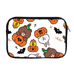 Illustration Pumpkin Bear Bat Bunny Chicken Apple Macbook Pro 17  Zipper Case by Sudhe