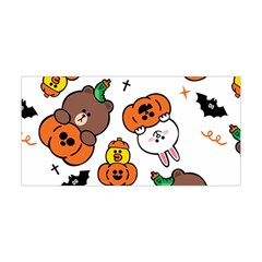 Illustration Pumpkin Bear Bat Bunny Chicken Yoga Headband by Sudhe