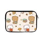 Illustration Bear Cartoon Background Pattern Apple iPad Mini Zipper Cases Front