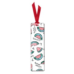 Illustration Watermelon Fruit Sweet Slicee Small Book Marks by Sudhe