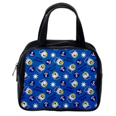 Illustration Duck Cartoon Background Classic Handbag (one Side) by Sudhe