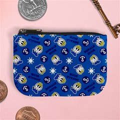 Illustration Duck Cartoon Background Mini Coin Purse by Sudhe