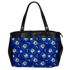 Illustration Duck Cartoon Background Oversize Office Handbag by Sudhe