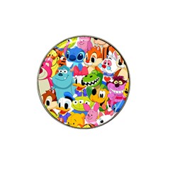 Illustration Cartoon Character Animal Cute Hat Clip Ball Marker (10 Pack) by Sudhe