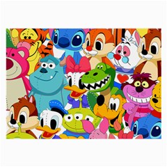 Illustration Cartoon Character Animal Cute Large Glasses Cloth (2 Sides) by Sudhe