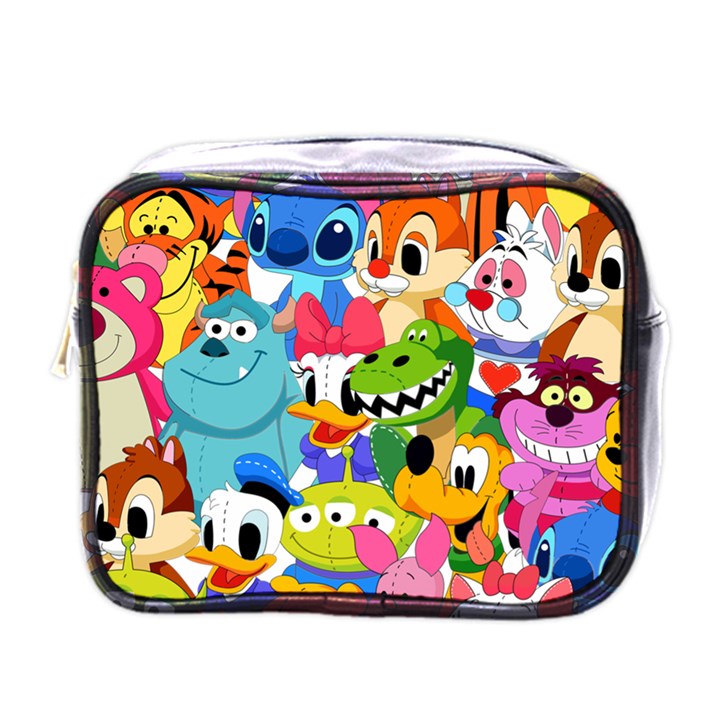 Illustration Cartoon Character Animal Cute Mini Toiletries Bag (One Side)