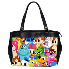 Illustration Cartoon Character Animal Cute Oversize Office Handbag (2 Sides) by Sudhe