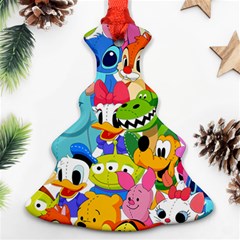 Illustration Cartoon Character Animal Cute Ornament (christmas Tree) 