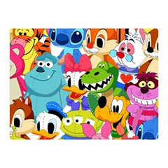 Illustration Cartoon Character Animal Cute Double Sided Flano Blanket (mini)  by Sudhe