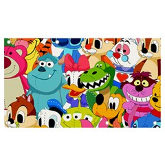 Illustration Cartoon Character Animal Cute Banner And Sign 7  X 4 