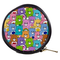 Care Bears Bear Background Cartoon Mini Makeup Bag by Sudhe