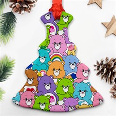 Care Bears Bear Background Cartoon Ornament (christmas Tree) 