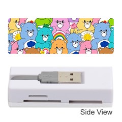 Care Bears Bear Background Cartoon Memory Card Reader (stick) by Sudhe