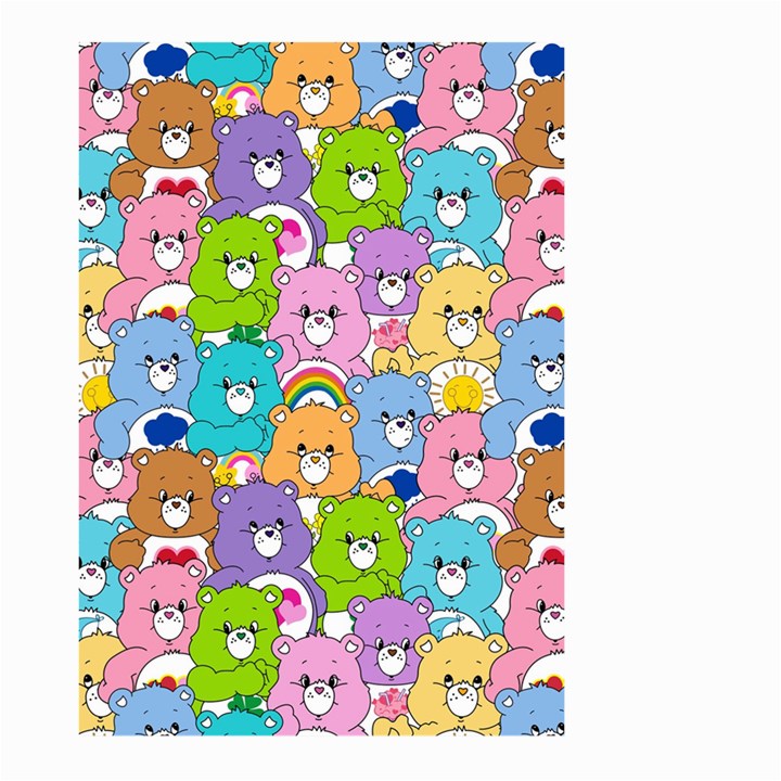 Care Bears Bear Background Cartoon Large Garden Flag (Two Sides)